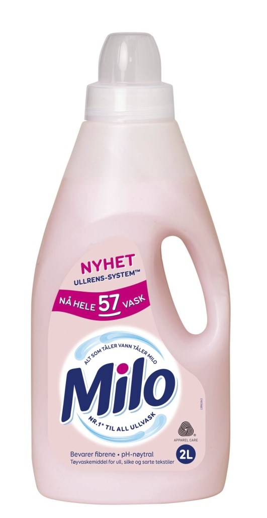 Milo vaskemiddel pris